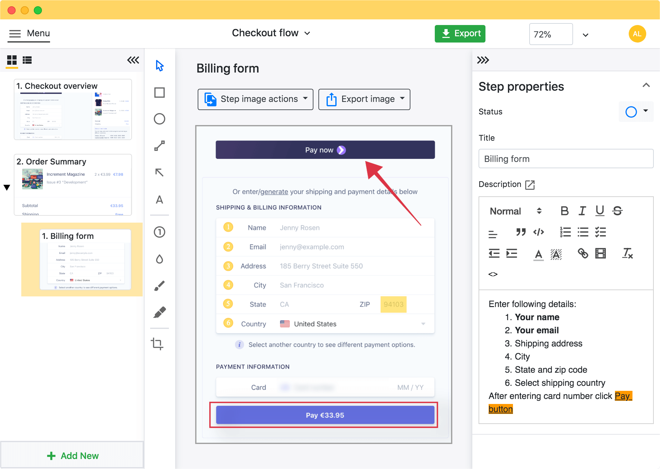 Folge : un outil pour réaliser des tutoriels